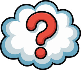Question Mark Cloud