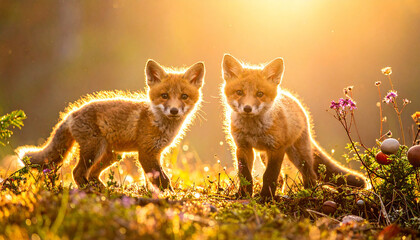 red fox vulpes