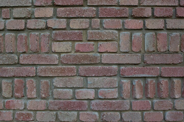 Red brick wall texture background
