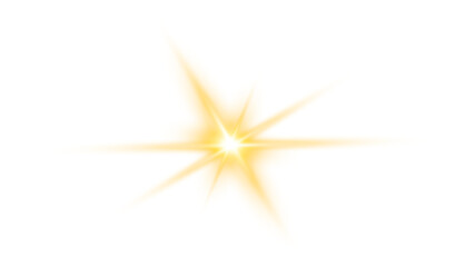 Glowing overlay of magic sunburst, fiery flare, luminous spark, brilliant beam, crystal flash, orange light, festive sparkle, radiant explosion, abstract star effect and celebration vector