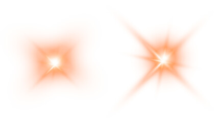 Red fantasy light flare PNG. Radiant starburst with glowing core, fiery beam, and shimmering spark. Abstract shine overlay for design, jewellery, or digital art.