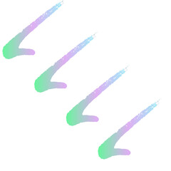 Color Gradient Abstract Shapes / Abstrakte Farbverlaufformen / Formas abstractas con gradientes de color