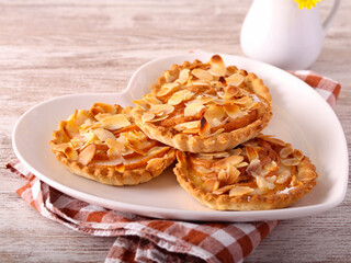 Pear and almond  tarts