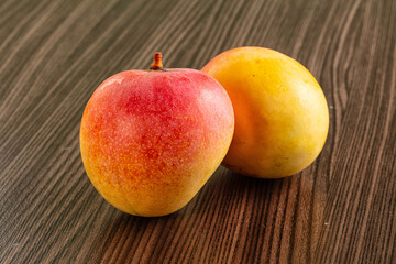 Sweet ripe juicy red mango