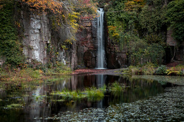 Parc Cwm Darren waterfall