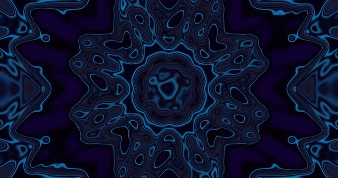 Seamless tunnel video loop creates captivating visual effects in dark background