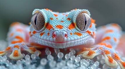 Crested Gecko Portrait