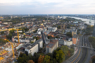 View of Cologne from Cologne Triangle