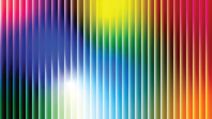 Abstract Vertical Stripes Gradient Color Spectrum Background