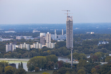 Naklejka premium View of Cologne from Cologne Triangle