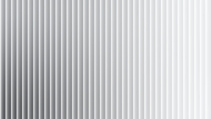 Abstrack vector background design. A close up view of white vertical blinds showing a gradient from dark to light shading