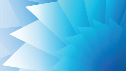 Obraz premium Abstract background featuring a gradient of blue and white with overlapping geometric shapes