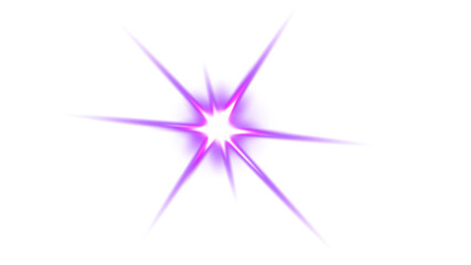 abstract purple star