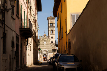 Cathedral of S. Stefano in Prato, Tuscany, Italy