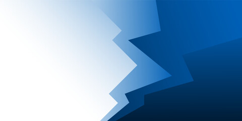 Abstract Blue and white zig zag shape vector background for corporate concept, template, poster, brochure, website, flyer design. Vector illustration