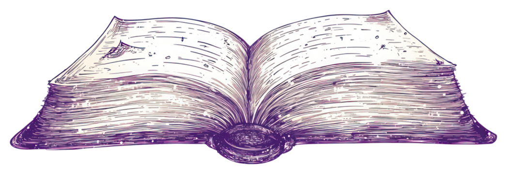 PNG Book illustration hand-drawn celestial.