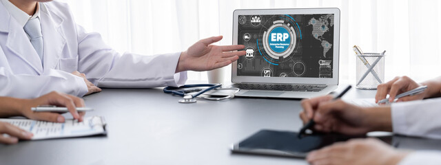 ERP enterprise resource planning software for brisk business to plan the marketing strategy