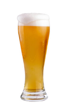 lager tuilpa beer glass mockup photorealistic full editable with beer for craft beer