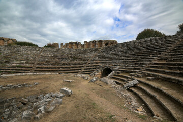 The Aphrodite of Aphrodisias ( Afrodisias Stadium ) combined aspects of a local Anatolian, archaic fertility goddess with those of the Hellenic Aphrodite, goddess of love and beauty. Karacasu Aydin