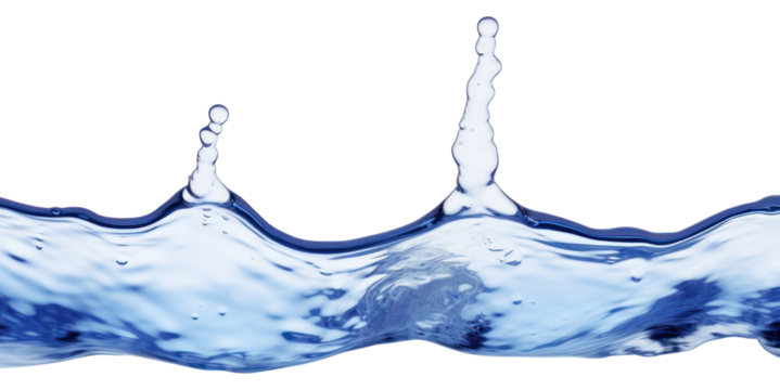 PNG Water white background concentric splattered.