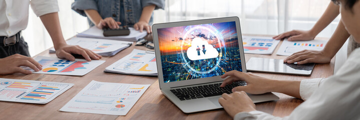 Cloud computing software for brisk remote work and personal data storage