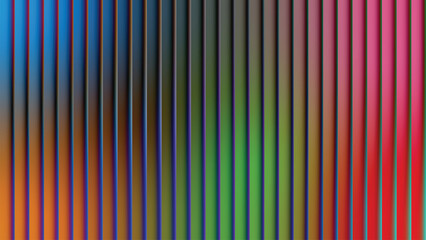 Vector art of abstract background with colorful vertical lines and smooth gradient effect