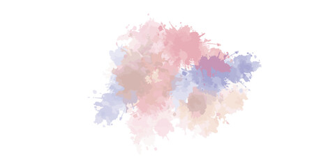 Pastel Vibrant watercolor paint brush. watercolour texture for cards, Brushstrokes and splashes.