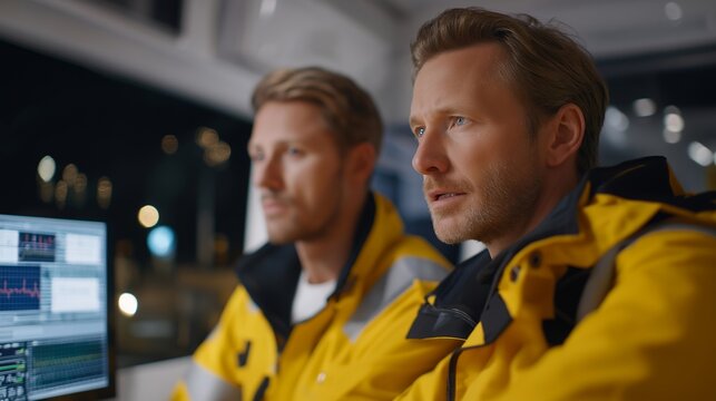 911 paramedics in a modern ambulance checking a digital patient vitals dashboard, connected to a cloud-based health monitoring system, capturing ECG, oxygen, and blood pressure data in real-time,