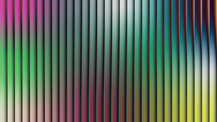 Vector art of abstract background with colorful vertical lines and smooth gradient effect