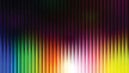 Abstract colorful background with vibrant stripes, gradient texture and light effect.
