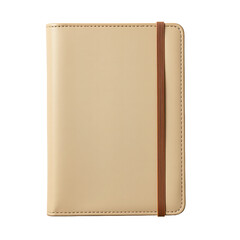 Elegant Cream Notebook with Elastic Band for Notes and Ideas