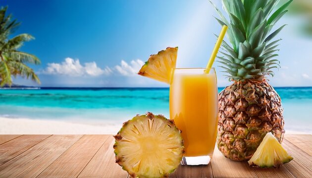 jus buah nanas