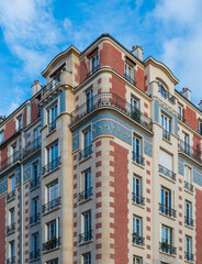 Immeuble ancien Art déco, Paris, France 