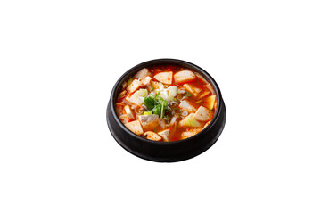 Kimchi stew in png file png 파일의 김치찌개