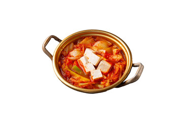 Kimchi stew in png file png 파일의 김치찌개