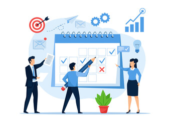 Effective Business Planning and Strategy Calendar, Goals, and Success Metrics