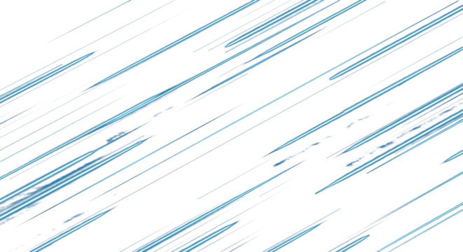 electric blue neon streaks glowing energy lines diagonal motion blur fast light trails glowing reflections clean png