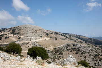 Kefalonia - Greece - August 15, 2025: Mount Ainos National Park, Kefalonia,  Greece.