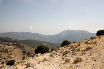 Kefalonia - Greece - August 15, 2025: Mount Ainos National Park, Kefalonia,  Greece.