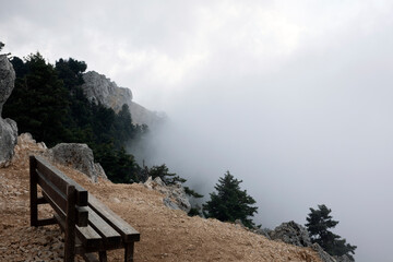 Kefalonia - Greece - August 15, 2025: Mount Ainos National Park, Kefalonia,  Greece.