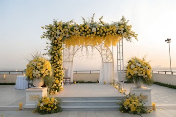 stage decoration for wedding/ birthday/other celebration