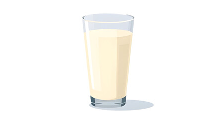 glass, milk, vector, isolated, illustration, beverage, drink, dairy, fresh, healthy, minimal, modern, flat, line, outline, graphic, simple, stylized, design, food, nutrition, organic, white, cup, cont