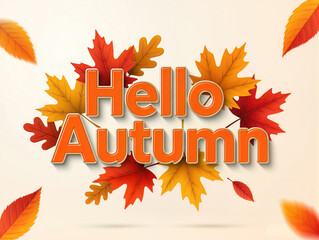 Golden autumn tree with falling leaves and warm glow, perfect for seasonal cards, nature art, or cozy fall-themed designs.