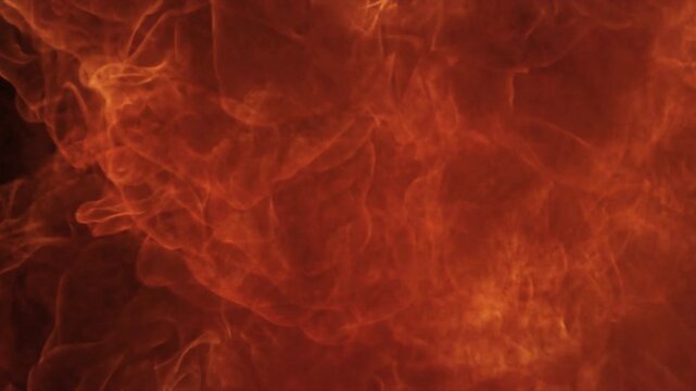 Hot cinematic fire transition with burning explosion and glowing ember texture.