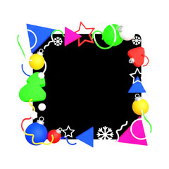 Obraz premium frame with stars