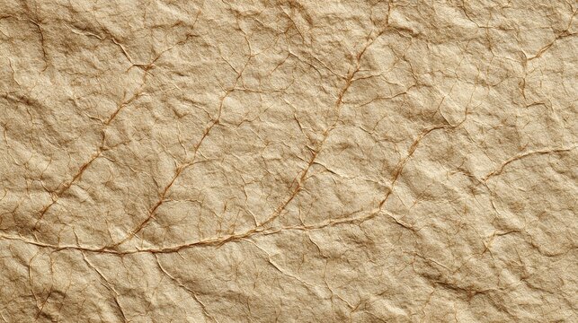Elegant Parchment Texture - Rustic Paper Background with Recycled Feel and Soft Leaf Patterns