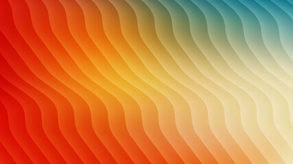 Abstract Wavy Gradient Background with Smooth Transition from Red to Blue for Modern Design Projects and Creative Visuals Perfect for Presentations and Websites