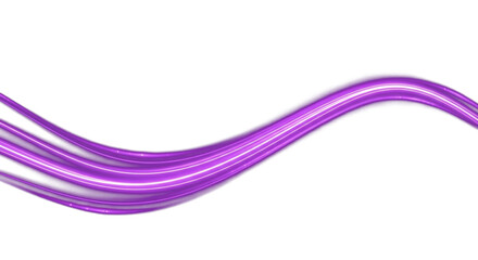 neon violet energy trail smooth glowing wave motion futuristic abstract line elegant luminous design clean png