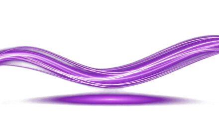 neon violet energy trail smooth glowing wave motion futuristic abstract line elegant luminous design clean png