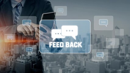 Customer or business team feedback system highlighting comments, opinions, evaluations, reviews, and suggestions from users to improve services, communication, and product quality idea insight Marrow